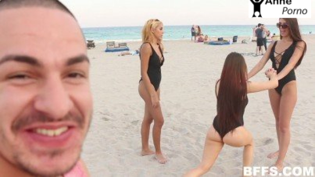 Tekirdağ Sahilde Tanıştığım Kızları Eve Götürüp Siktim