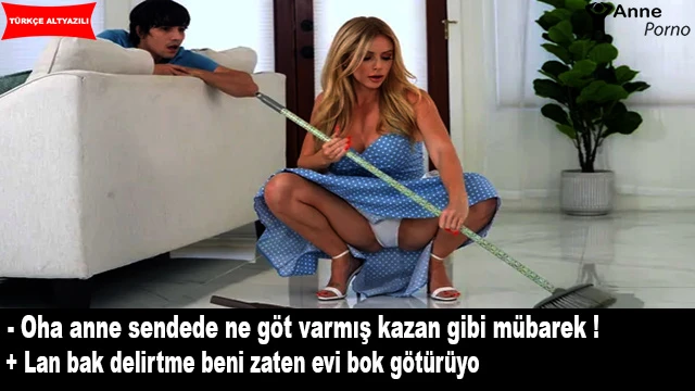 Temizlik Yapan Üvey Anneme Yarrağımı Domestosla Sildirdim