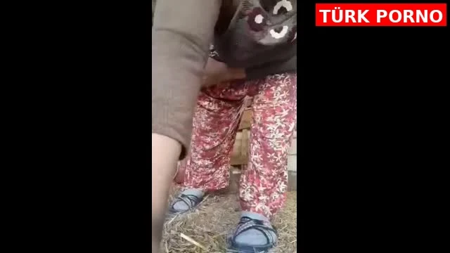 İnekleri Sağacam Ayağına Ahıra Gidip Amına Dildo Sokan Köylü Kadın